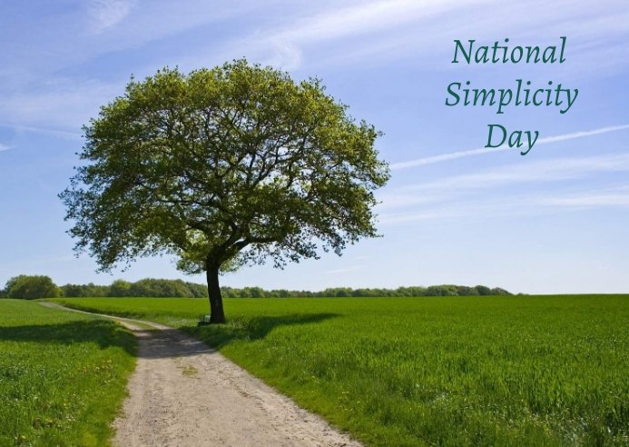 National Simplicity Day